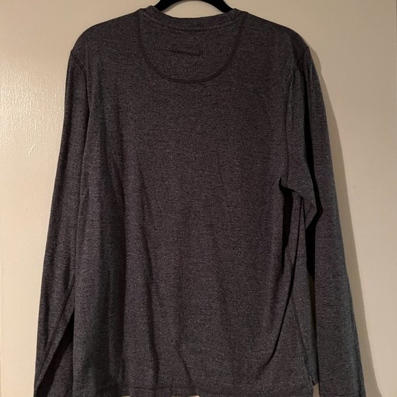 Ocean + Coast Brand Size Large Fisherman Sweater Gray Style Pullover Crew Neck - Picture 4 of 4